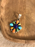 The Apollo Pendant, 2-Pendants-Calli Co., Turquoise and Silver Jewelry, Native American Handmade, Zuni Tribe, Navajo Tribe, Brock Texas