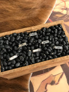 The Inlay Collection Rectangle White Buffalo Band-Rings-Calli Co., Turquoise and Silver Jewelry, Native American Handmade, Zuni Tribe, Navajo Tribe, Brock Texas