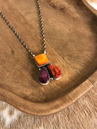 The Tempe Necklace, 2-Necklaces-Calli Co., Turquoise and Silver Jewelry, Native American Handmade, Zuni Tribe, Navajo Tribe, Brock Texas