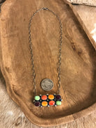 The Wilsons Necklace, 2-Necklaces-Calli Co., Turquoise and Silver Jewelry, Native American Handmade, Zuni Tribe, Navajo Tribe, Brock Texas