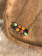 The Wilsons Necklace, 2-Necklaces-Calli Co., Turquoise and Silver Jewelry, Native American Handmade, Zuni Tribe, Navajo Tribe, Brock Texas