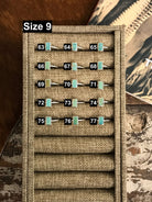 The Inlay Collection Tower Ring in Turquoise-Rings-Calli Co., Turquoise and Silver Jewelry, Native American Handmade, Zuni Tribe, Navajo Tribe, Brock Texas