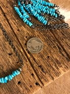 The Conroe Necklaces in Turquoise-Necklaces-Calli Co., Turquoise and Silver Jewelry, Native American Handmade, Zuni Tribe, Navajo Tribe, Brock Texas