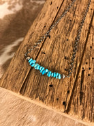 The Conroe Necklaces in Turquoise-Necklaces-Calli Co., Turquoise and Silver Jewelry, Native American Handmade, Zuni Tribe, Navajo Tribe, Brock Texas