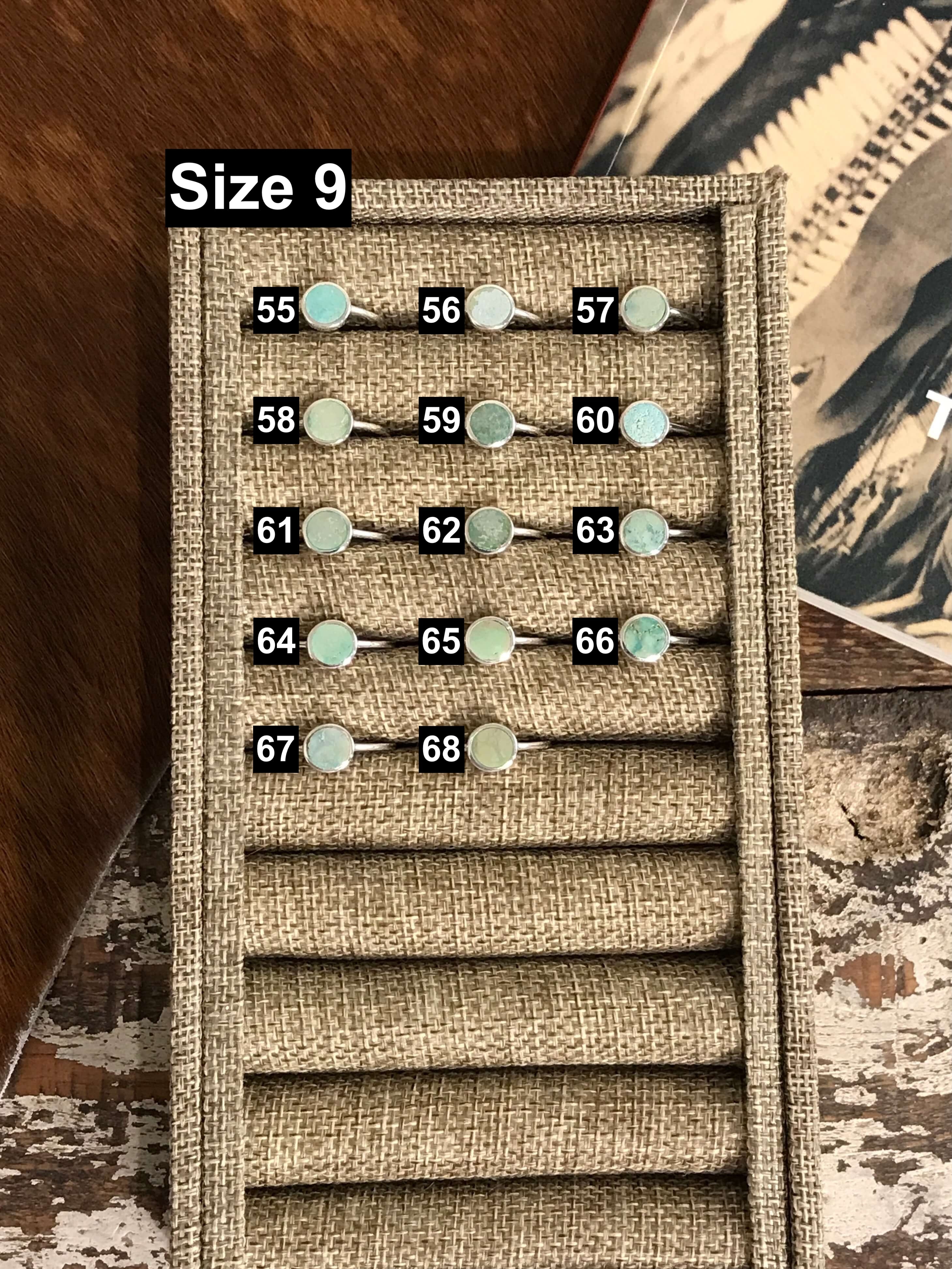 The Inlay Collection Cirque Turquoise Rings-Rings-Calli Co., Turquoise and Silver Jewelry, Native American Handmade, Zuni Tribe, Navajo Tribe, Brock Texas