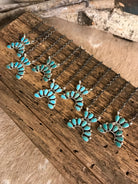 The Odyssey Cluster Necklaces-Necklaces-Calli Co., Turquoise and Silver Jewelry, Native American Handmade, Zuni Tribe, Navajo Tribe, Brock Texas