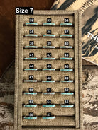 The Inlay Collection Thin Turquoise Stacking Band-Rings-Calli Co., Turquoise and Silver Jewelry, Native American Handmade, Zuni Tribe, Navajo Tribe, Brock Texas