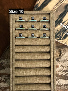 The Inlay Collection Thin Turquoise Stacking Band-Rings-Calli Co., Turquoise and Silver Jewelry, Native American Handmade, Zuni Tribe, Navajo Tribe, Brock Texas