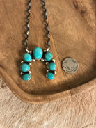 The Naja Necklace, 26-Necklaces-Calli Co., Turquoise and Silver Jewelry, Native American Handmade, Zuni Tribe, Navajo Tribe, Brock Texas