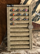 The Chesapeake Rings in Dahlia-Rings-Calli Co., Turquoise and Silver Jewelry, Native American Handmade, Zuni Tribe, Navajo Tribe, Brock Texas