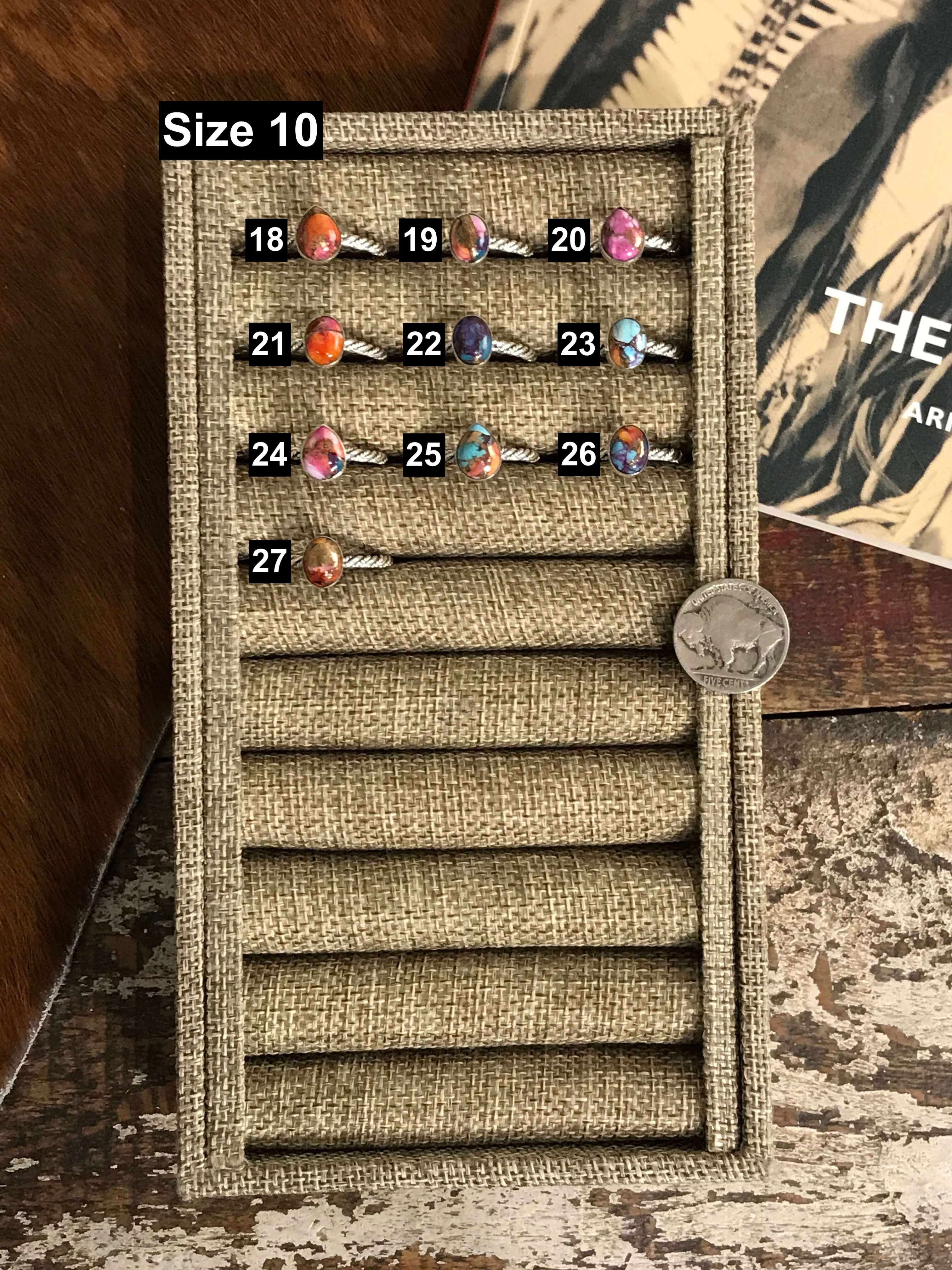 The Chesapeake Rings in Dahlia-Rings-Calli Co., Turquoise and Silver Jewelry, Native American Handmade, Zuni Tribe, Navajo Tribe, Brock Texas