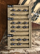 The Chesapeake Rings in Lapis-Rings-Calli Co., Turquoise and Silver Jewelry, Native American Handmade, Zuni Tribe, Navajo Tribe, Brock Texas