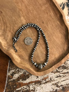 The Pontiac Dime Necklace-Necklaces-Calli Co., Turquoise and Silver Jewelry, Native American Handmade, Zuni Tribe, Navajo Tribe, Brock Texas