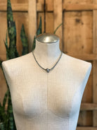 The Sandusky Dime Necklace-Necklaces-Calli Co., Turquoise and Silver Jewelry, Native American Handmade, Zuni Tribe, Navajo Tribe, Brock Texas