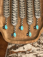 The Delaney Coin Link Bracelets-Bracelets & Cuffs-Calli Co., Turquoise and Silver Jewelry, Native American Handmade, Zuni Tribe, Navajo Tribe, Brock Texas