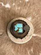 The Boca Ciega Adjustable Turquoise Ring, 2-Rings-Calli Co., Turquoise and Silver Jewelry, Native American Handmade, Zuni Tribe, Navajo Tribe, Brock Texas