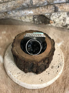 The Boca Ciega Adjustable Turquoise Ring, 2-Rings-Calli Co., Turquoise and Silver Jewelry, Native American Handmade, Zuni Tribe, Navajo Tribe, Brock Texas