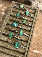 The Harper Cuffs-Bracelets & Cuffs-Calli Co., Turquoise and Silver Jewelry, Native American Handmade, Zuni Tribe, Navajo Tribe, Brock Texas
