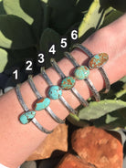 The White Springs Cuffs-Bracelets & Cuffs-Calli Co., Turquoise and Silver Jewelry, Native American Handmade, Zuni Tribe, Navajo Tribe, Brock Texas