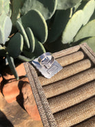 The Clackamas Adjustable White Buffalo Ring, 1-Rings-Calli Co., Turquoise and Silver Jewelry, Native American Handmade, Zuni Tribe, Navajo Tribe, Brock Texas