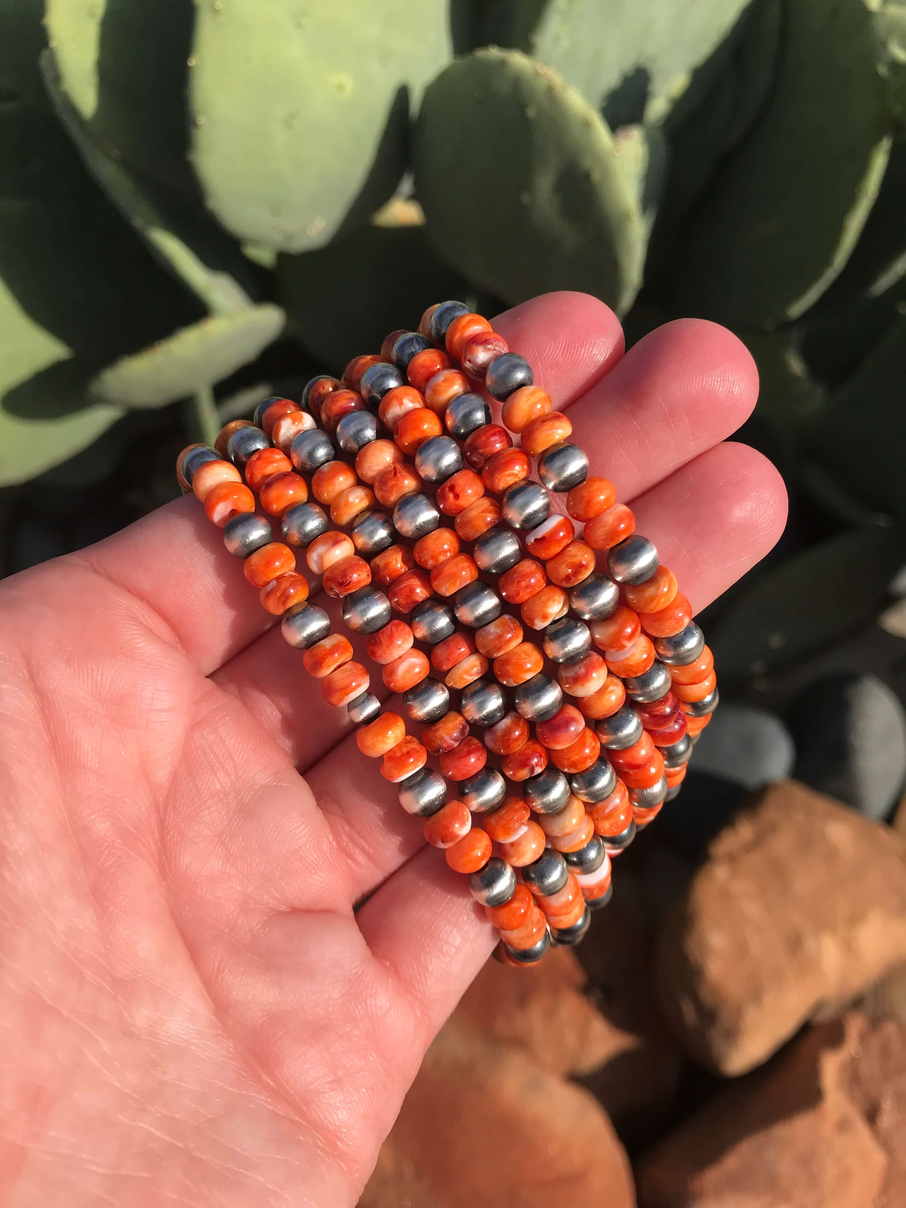 The De Salba Bracelet-Bracelets & Cuffs-Calli Co., Turquoise and Silver Jewelry, Native American Handmade, Zuni Tribe, Navajo Tribe, Brock Texas