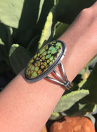 The Smith Rock Cuff-Bracelets & Cuffs-Calli Co., Turquoise and Silver Jewelry, Native American Handmade, Zuni Tribe, Navajo Tribe, Brock Texas