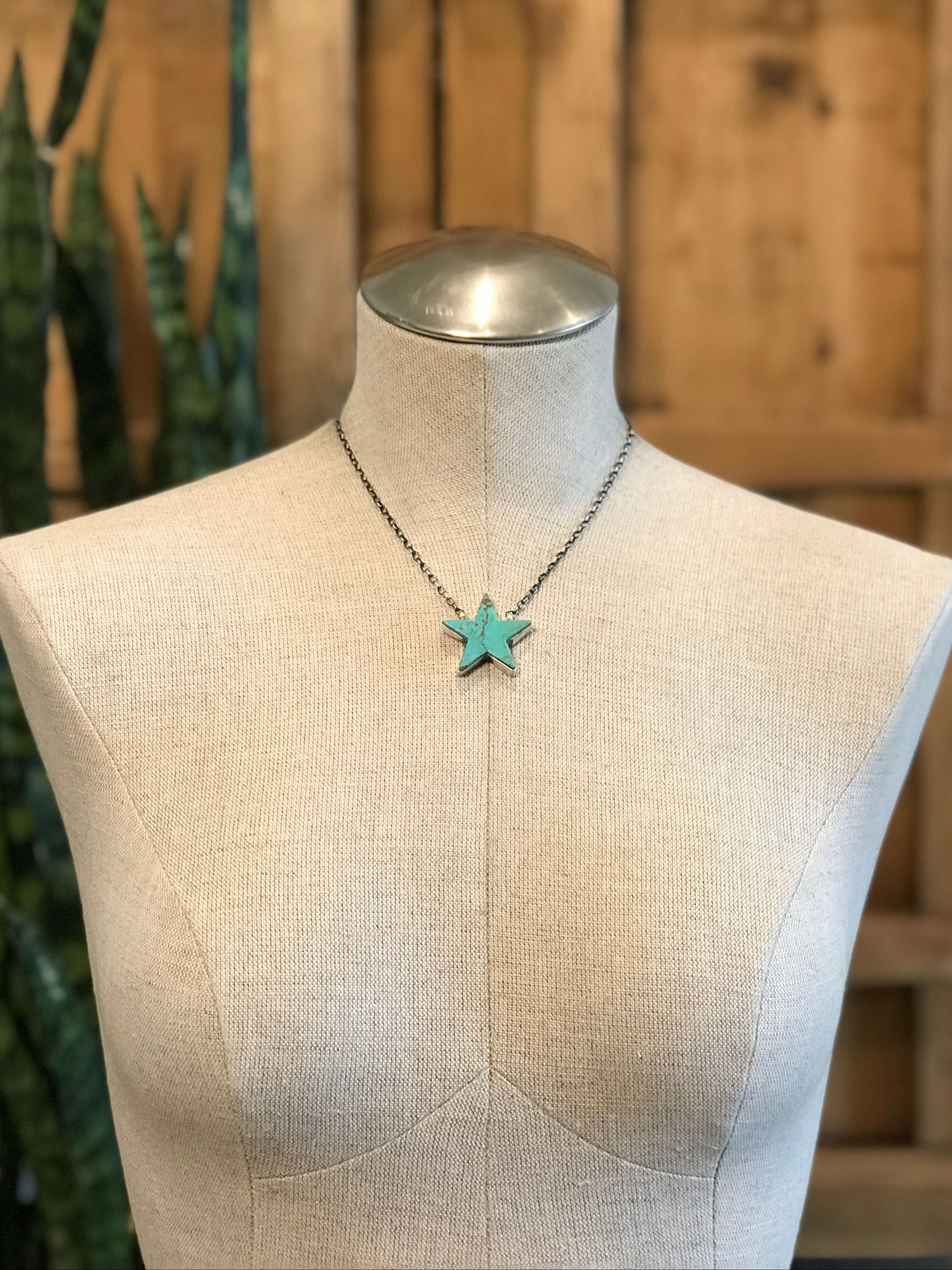 The Starstruck Turquoise Necklaces-Necklaces-Calli Co., Turquoise and Silver Jewelry, Native American Handmade, Zuni Tribe, Navajo Tribe, Brock Texas