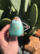 The Raven Cuff-Bracelets & Cuffs-Calli Co., Turquoise and Silver Jewelry, Native American Handmade, Zuni Tribe, Navajo Tribe, Brock Texas