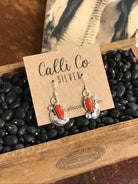 The Shikoba Earrings-Earrings-Calli Co., Turquoise and Silver Jewelry, Native American Handmade, Zuni Tribe, Navajo Tribe, Brock Texas