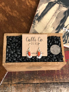 The Shikoba Earrings-Earrings-Calli Co., Turquoise and Silver Jewelry, Native American Handmade, Zuni Tribe, Navajo Tribe, Brock Texas