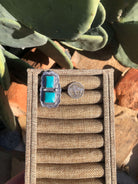 The Lexington Ring 2, Adjustable-Rings-Calli Co., Turquoise and Silver Jewelry, Native American Handmade, Zuni Tribe, Navajo Tribe, Brock Texas