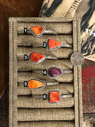 The Daytona Spiny Cuffs-Bracelets & Cuffs-Calli Co., Turquoise and Silver Jewelry, Native American Handmade, Zuni Tribe, Navajo Tribe, Brock Texas