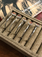 The Montana Cuffs-Bracelets & Cuffs-Calli Co., Turquoise and Silver Jewelry, Native American Handmade, Zuni Tribe, Navajo Tribe, Brock Texas