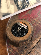 The Cassia Ring, Sz 5-Rings-Calli Co., Turquoise and Silver Jewelry, Native American Handmade, Zuni Tribe, Navajo Tribe, Brock Texas