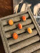 The Faye Rings, Sz 7.5-Rings-Calli Co., Turquoise and Silver Jewelry, Native American Handmade, Zuni Tribe, Navajo Tribe, Brock Texas