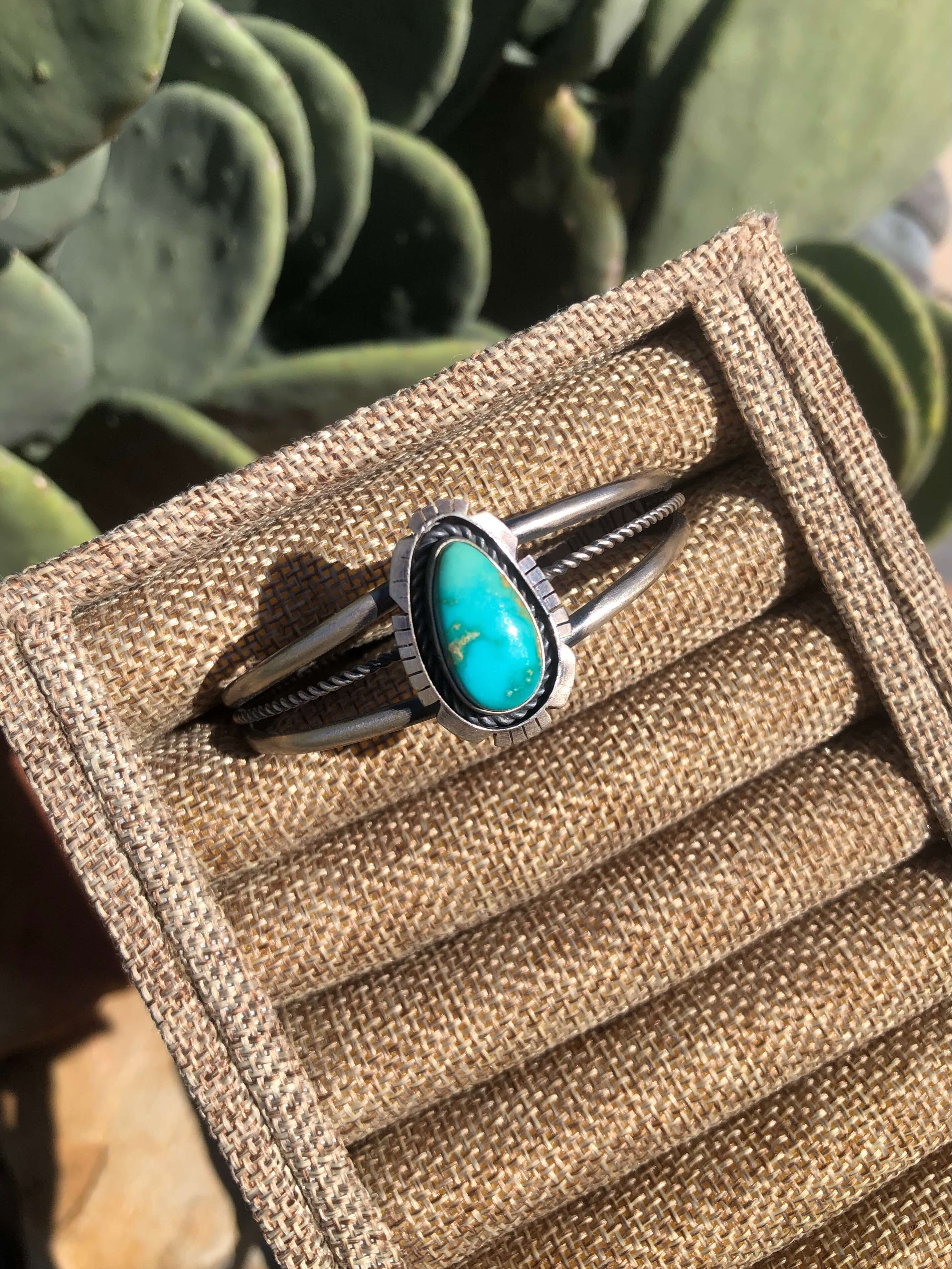 The Wynne Turquoise Cuff, 1-Bracelets & Cuffs-Calli Co., Turquoise and Silver Jewelry, Native American Handmade, Zuni Tribe, Navajo Tribe, Brock Texas