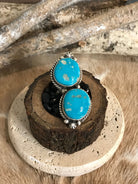 The Casa Loma Adjustable Ring, 2-Rings-Calli Co., Turquoise and Silver Jewelry, Native American Handmade, Zuni Tribe, Navajo Tribe, Brock Texas