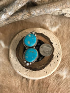 The Casa Loma Adjustable Ring, 2-Rings-Calli Co., Turquoise and Silver Jewelry, Native American Handmade, Zuni Tribe, Navajo Tribe, Brock Texas