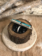 The Casa Loma Adjustable Ring, 4-Rings-Calli Co., Turquoise and Silver Jewelry, Native American Handmade, Zuni Tribe, Navajo Tribe, Brock Texas
