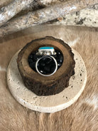 The Casa Loma Adjustable Ring, 4-Rings-Calli Co., Turquoise and Silver Jewelry, Native American Handmade, Zuni Tribe, Navajo Tribe, Brock Texas