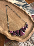 The Koda Necklace-Necklaces-Calli Co., Turquoise and Silver Jewelry, Native American Handmade, Zuni Tribe, Navajo Tribe, Brock Texas