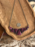 The Koda Necklace-Necklaces-Calli Co., Turquoise and Silver Jewelry, Native American Handmade, Zuni Tribe, Navajo Tribe, Brock Texas