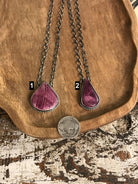 The Rhodes Necklace-Necklaces-Calli Co., Turquoise and Silver Jewelry, Native American Handmade, Zuni Tribe, Navajo Tribe, Brock Texas