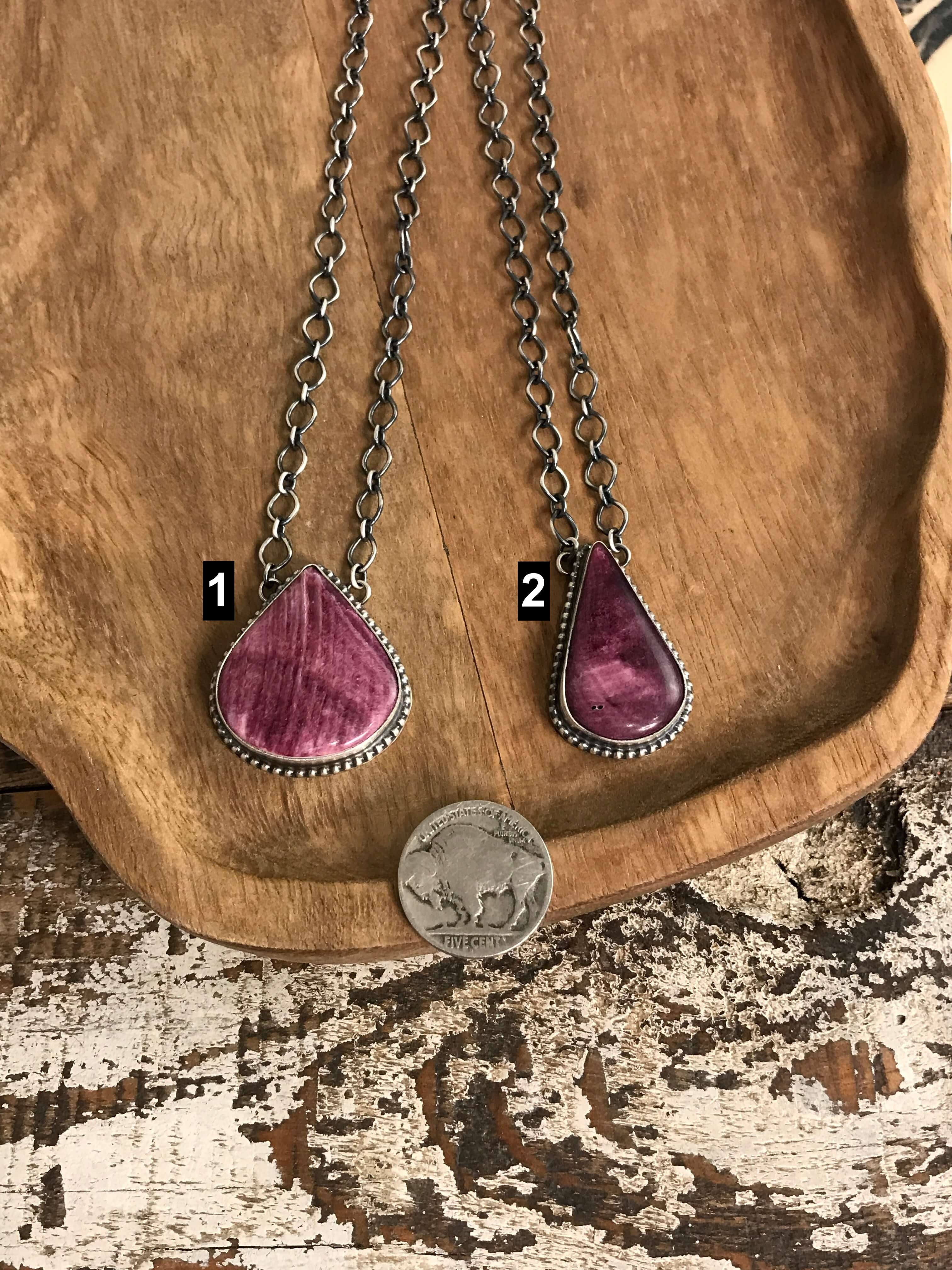 The Rhodes Necklace-Necklaces-Calli Co., Turquoise and Silver Jewelry, Native American Handmade, Zuni Tribe, Navajo Tribe, Brock Texas