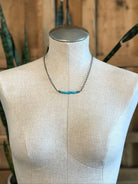The Conroe Necklaces in Turquoise-Necklaces-Calli Co., Turquoise and Silver Jewelry, Native American Handmade, Zuni Tribe, Navajo Tribe, Brock Texas