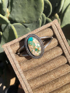 The Bozeman Turquoise Cuff-Bracelets & Cuffs-Calli Co., Turquoise and Silver Jewelry, Native American Handmade, Zuni Tribe, Navajo Tribe, Brock Texas
