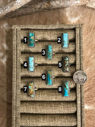 The Little Chief Turquoise Rings-Rings-Calli Co., Turquoise and Silver Jewelry, Native American Handmade, Zuni Tribe, Navajo Tribe, Brock Texas