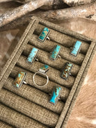 The Little Chief Turquoise Rings-Rings-Calli Co., Turquoise and Silver Jewelry, Native American Handmade, Zuni Tribe, Navajo Tribe, Brock Texas