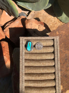 The Ridgin Ring 1, Sz 9-Rings-Calli Co., Turquoise and Silver Jewelry, Native American Handmade, Zuni Tribe, Navajo Tribe, Brock Texas