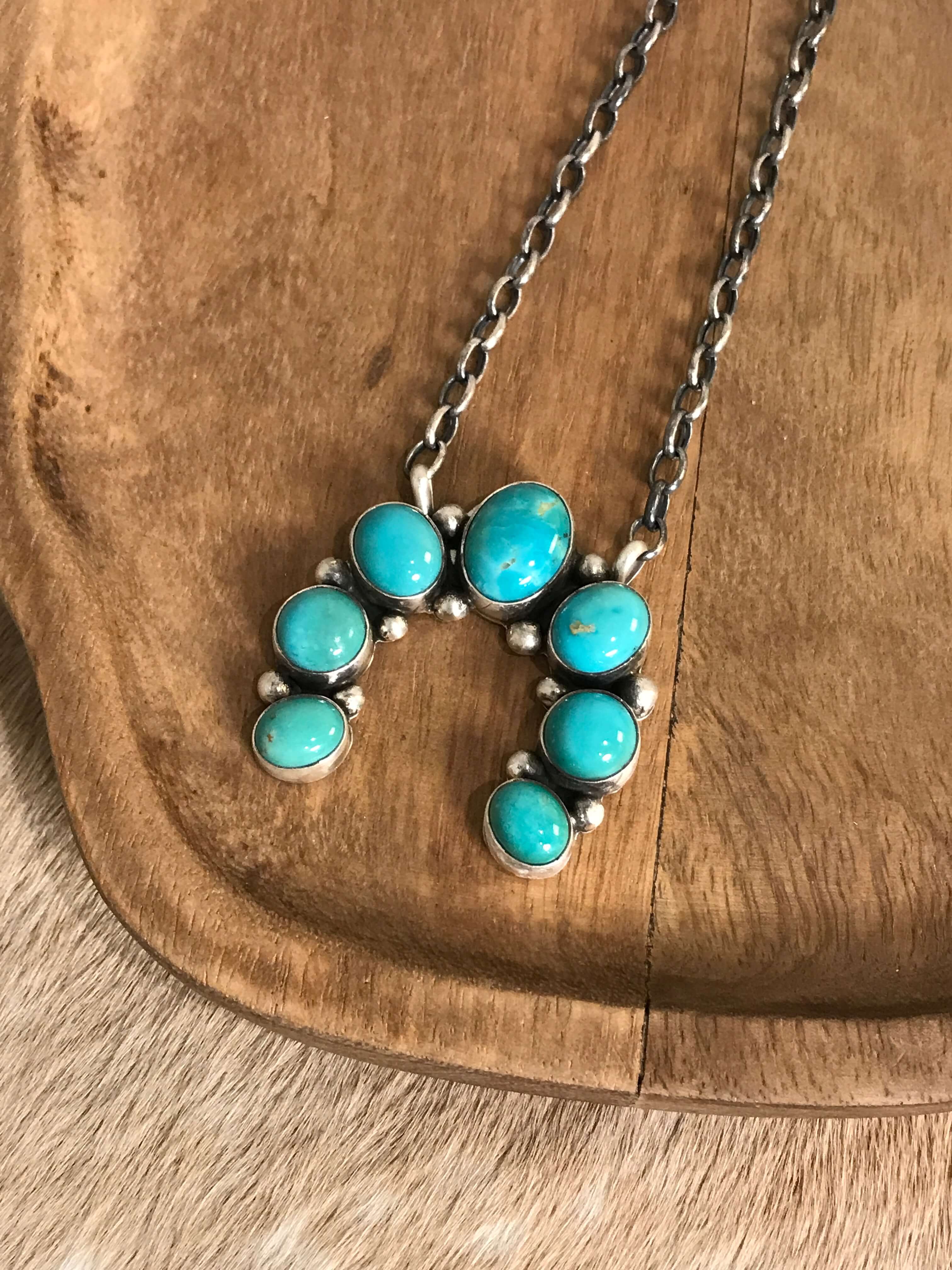 The Naja Necklace, 30-Necklaces-Calli Co., Turquoise and Silver Jewelry, Native American Handmade, Zuni Tribe, Navajo Tribe, Brock Texas